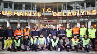 Burhaniye Belediyesi Deprem İçin Seferber Oldu