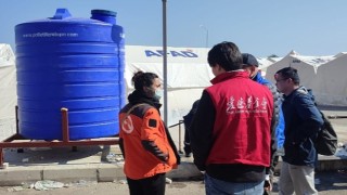 Hayata Destek Derneği, Afet Bölgesinde Temiz Su ve Hijyenin Önemine Dikkat Çekiyor