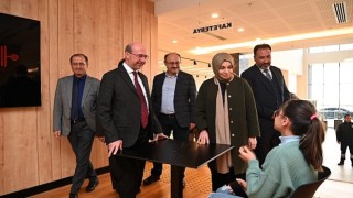 Leyla Şahin Usta'dan Yeni Nesil Şehir Kütüphanesi'ne Ziyaret