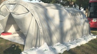 Osmangazi Belediyesi'nden deprem bölgesine çadır desteği