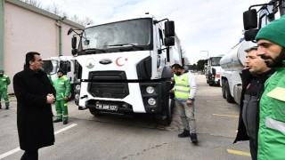 Osmangazi'nin deprem bölgesine yardım ve destekleri sürüyor