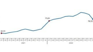TÜİK: Hizmet Üretici Fiyat Endeksi (H-ÜFE) yıllık %82,64, aylık %15,57 arttı