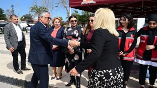 8 Mart Dünya Kadınlar Günü dolayısıyla Kemer'de tören düzenlendi