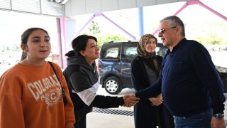 Çamyuva kapalı pazar yerinin kuraları çekildi