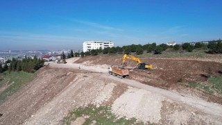 Dilovası Devlet Hastanesi'ne ulaşımı sağlayacak viyadüğün ayaklarına başlandı
