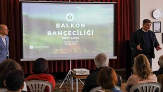 Karşıyaka'da balkon bahçeciliği eğitimine yoğun ilgi