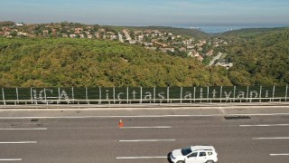 Kuzey Çevre Otoyolu&#39;ndaki atık lastikler &apos;Ses Bariyeri&#39;ne dönüştü