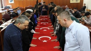 Memur Kadrosuna Geçen Personeller Yeminlerini Etti