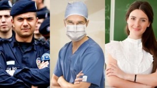 Polis, öğretmen asker, doktor hepsi listede!