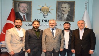 TÜGVA’dan Ak Parti İl Başkanı Erdoğdu'ya “hayırlı olsun” ziyareti