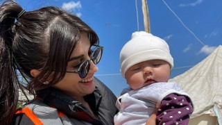 Gülnur Tutumoğlu deprem bölgesinde