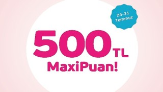 MediaMarkt'la 500 TL MaxiPuan fırsatı