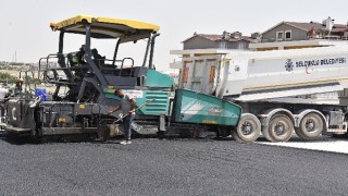 Selçuklu'da asfalt sezonu yoğun tempoda devam ediyor