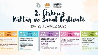 Ürkmez'de festival zamanı