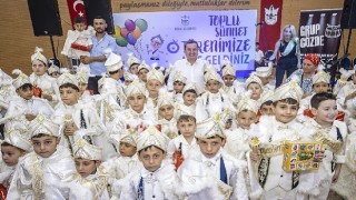 Konak&#39;ta toplu sünnet şöleni