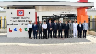 Mersin Valisi Ali Hamza Pehlivan, Yenişehir Belediyesi BETEM'i gezdi
