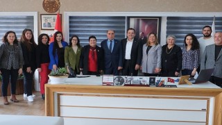 CHP İlçe yönetiminden Başkan Vekili Semih Top' ziyaret