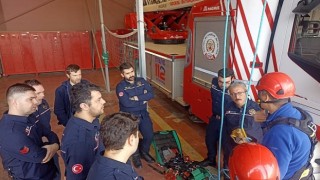 İtfaiye erleri kendilerini geliştiriyor