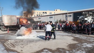 Nevşehir İtfaiyesi'nden Koruma, Kurtarma ve Söndürme Eğitimleri
