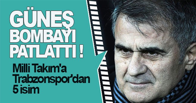 Şenol Güneş'in yeni milli takımının dört kare ası!
