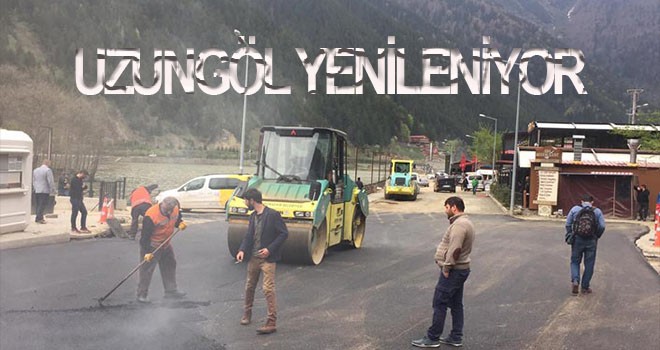 Uzungöl çamurdan kurtuluyor