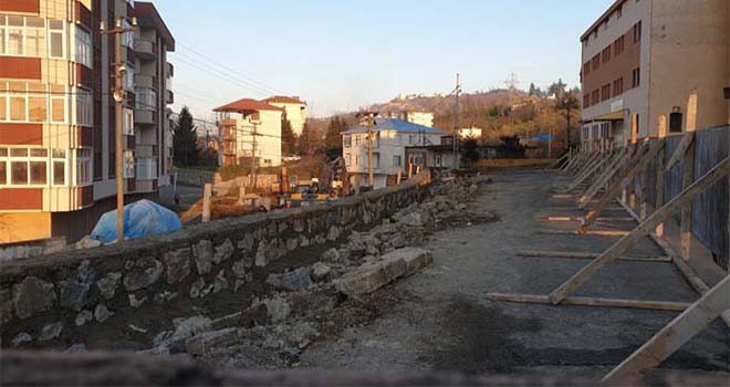 Vakfıkebir’de imar yolu yapılıyor