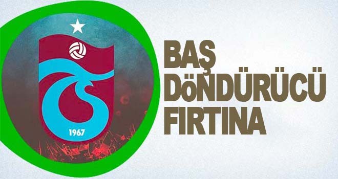 Trabzonspor'un o farkı; Baş döndürücü Fırtına!