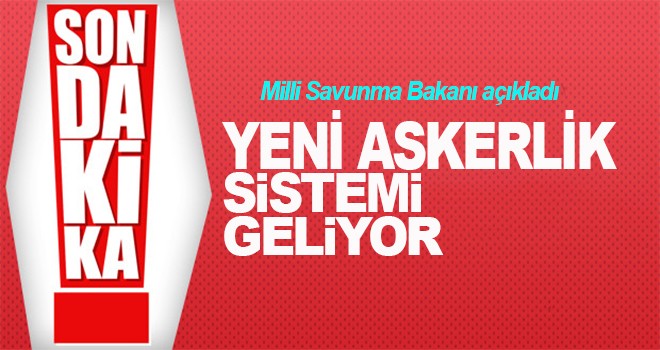 Tek tip askerlik geliyor!